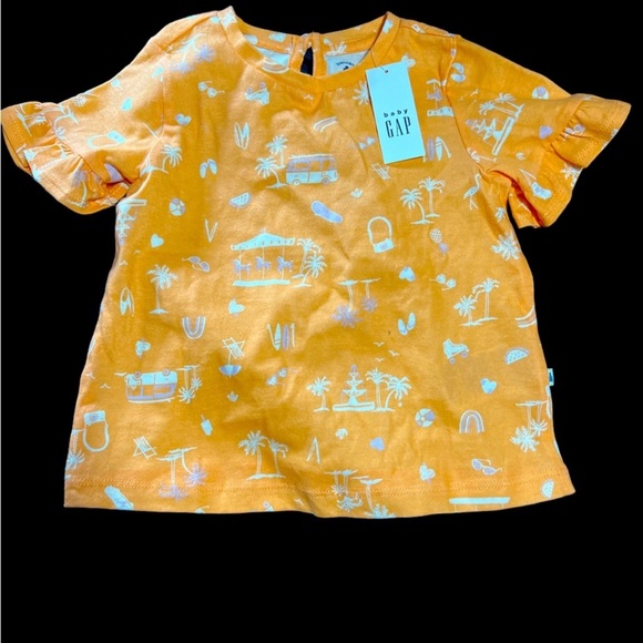 Baby gap printed shirt & shorts - Picture 2 of 3